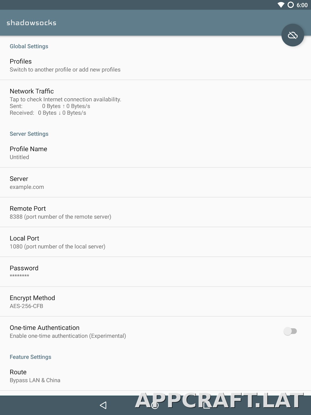 Shadowsocks скриншот 5